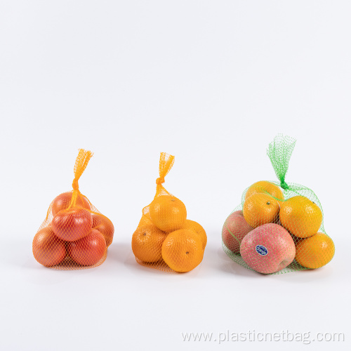 Vegetable Bags Mesh Onion Bags With Drawstring